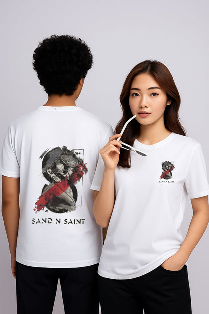 Sand N Saint “Red Reign” T-Shirt (REGULAR FIT)