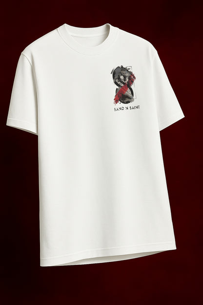 Sand N Saint “Red Reign” T-Shirt (REGULAR FIT)
