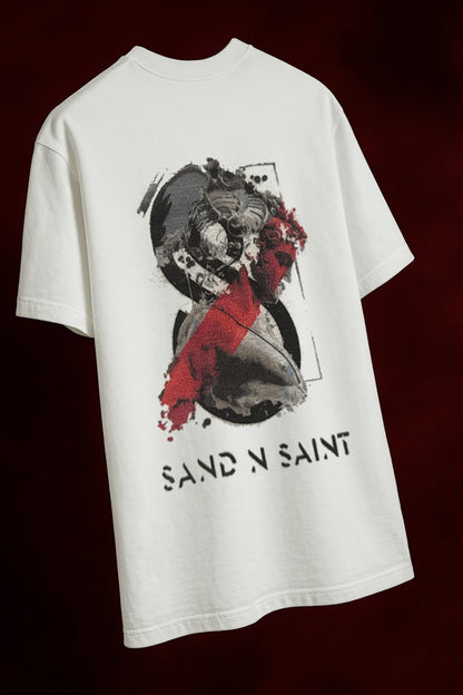 Sand N Saint “Red Reign” T-Shirt (REGULAR FIT)