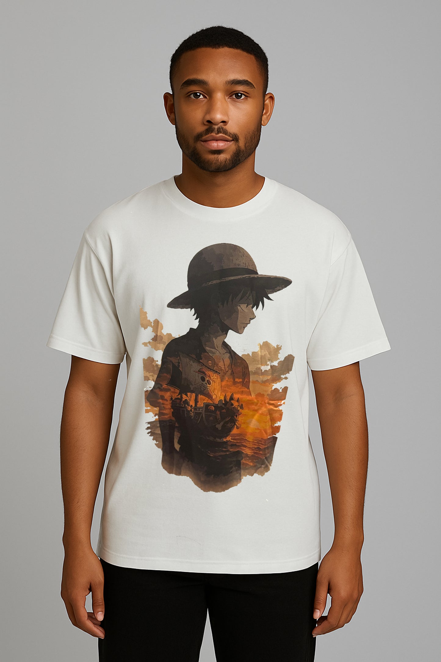 Luffy “Sunset Voyage” T-Shirt (OVERSIZED)